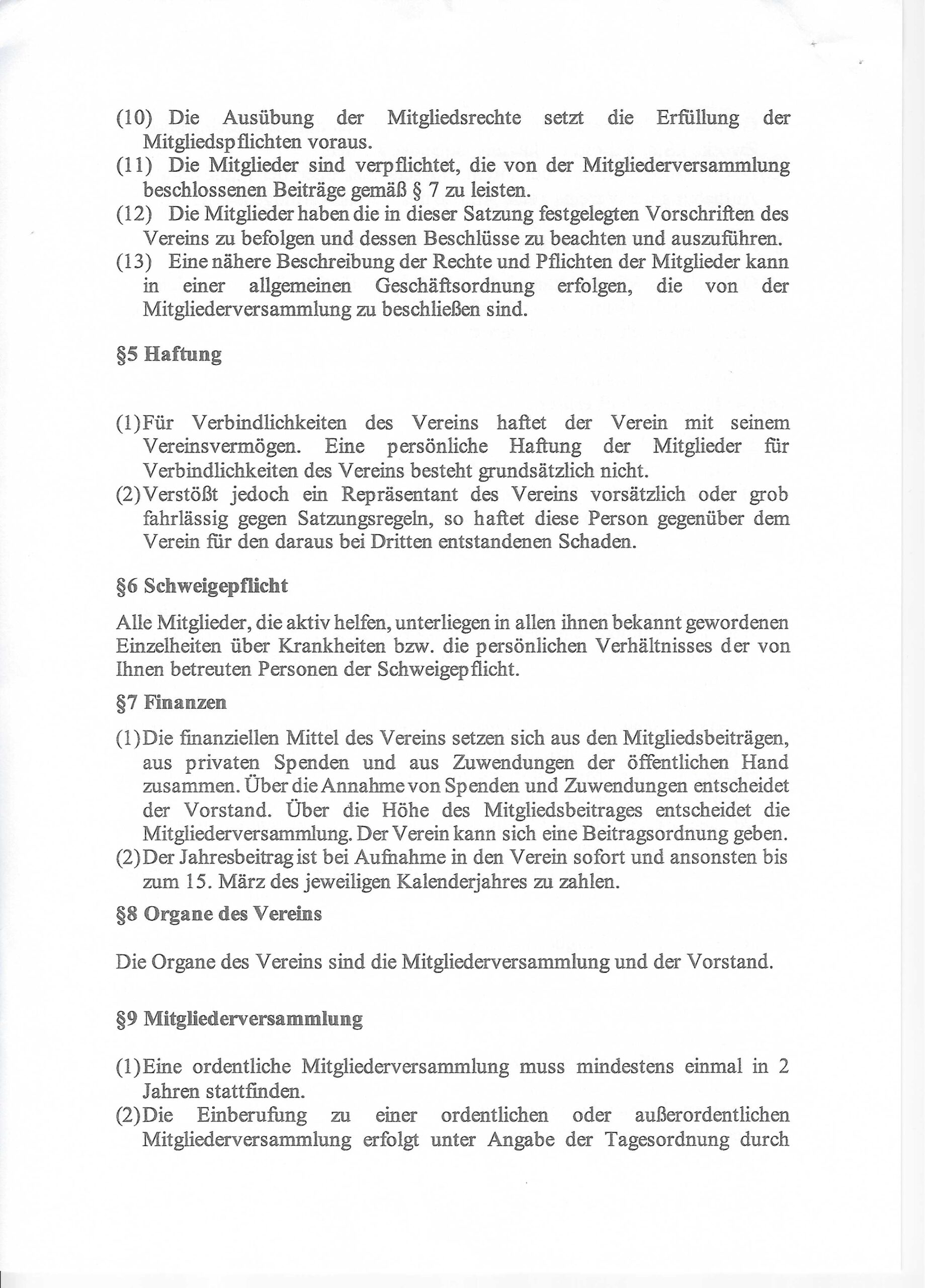Satzung Seite 4 von 7