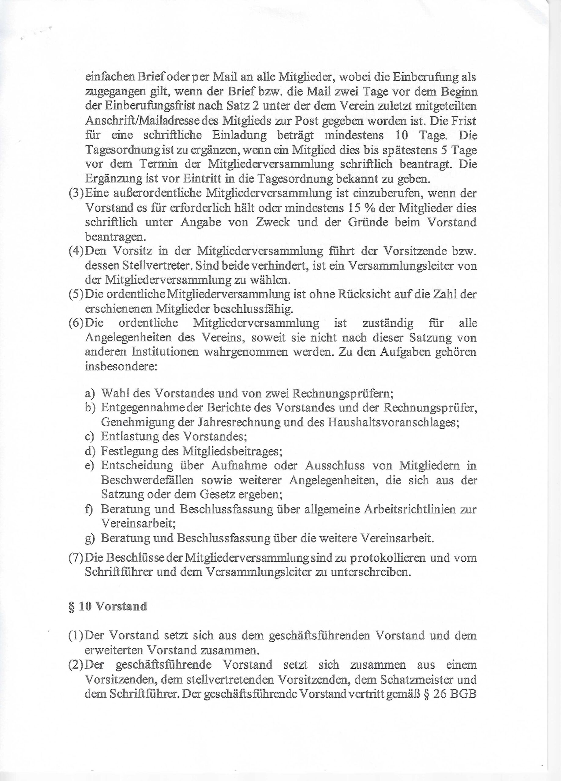 Satzung Seite 5 von 7